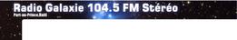 .RADIO GALAXIE  104.5 FM,  PORT AU PRINCE, HAITI, Le meilleur choix sur la bande FM
